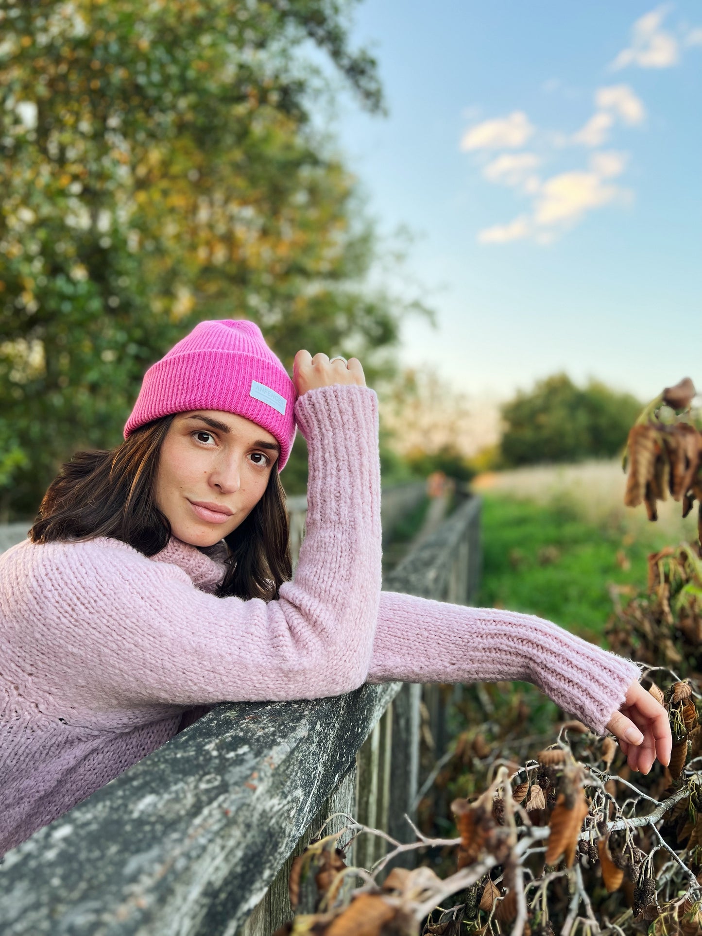 Feine Kaschmirbeanie