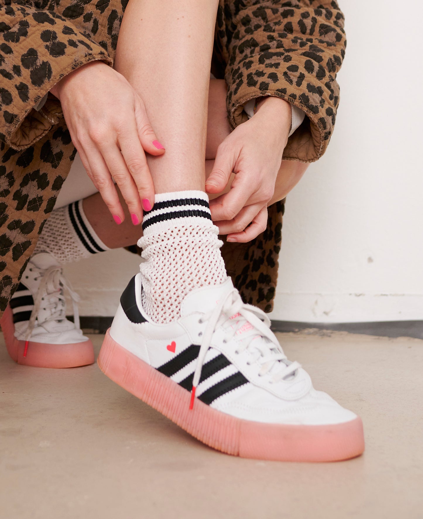 Streetmood Net Ooley Socken