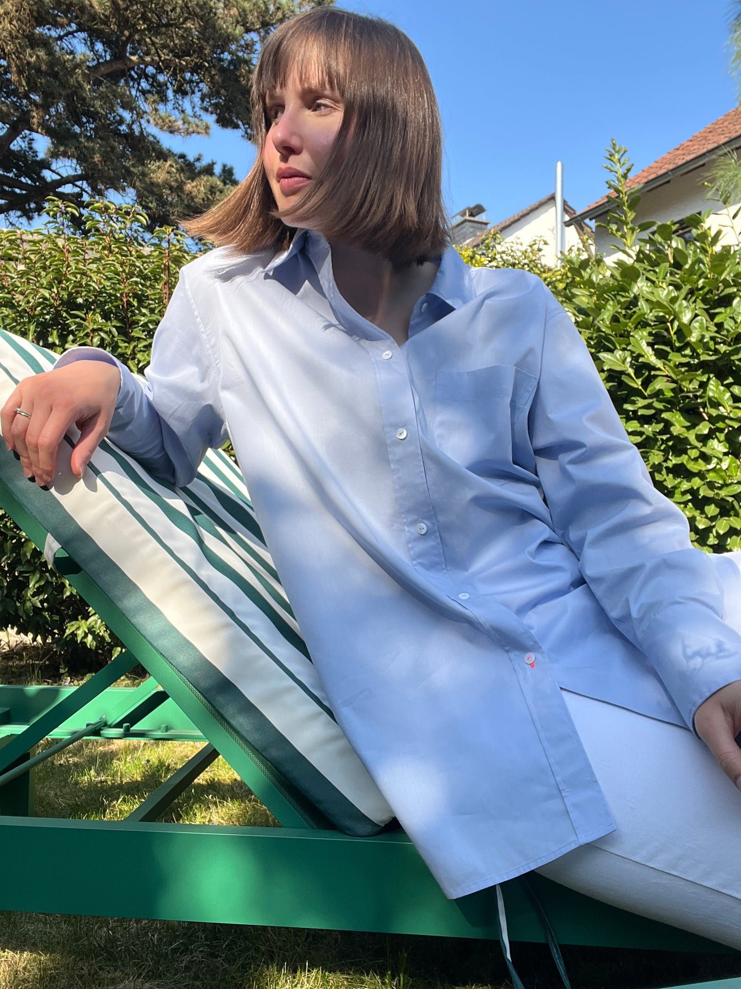 Oversized Hemdbluse Made in Germany