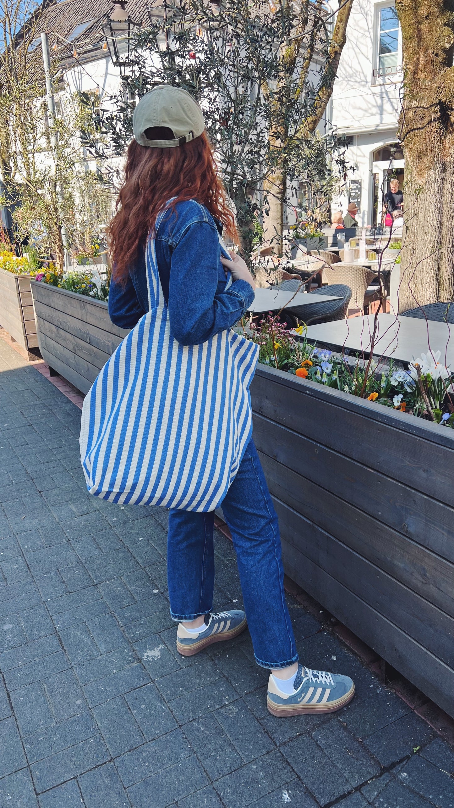 Streifen Tasche
