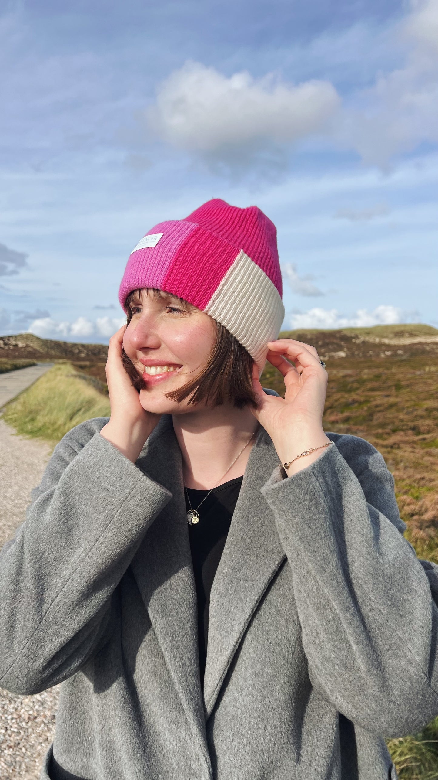 Colour Block Beanie