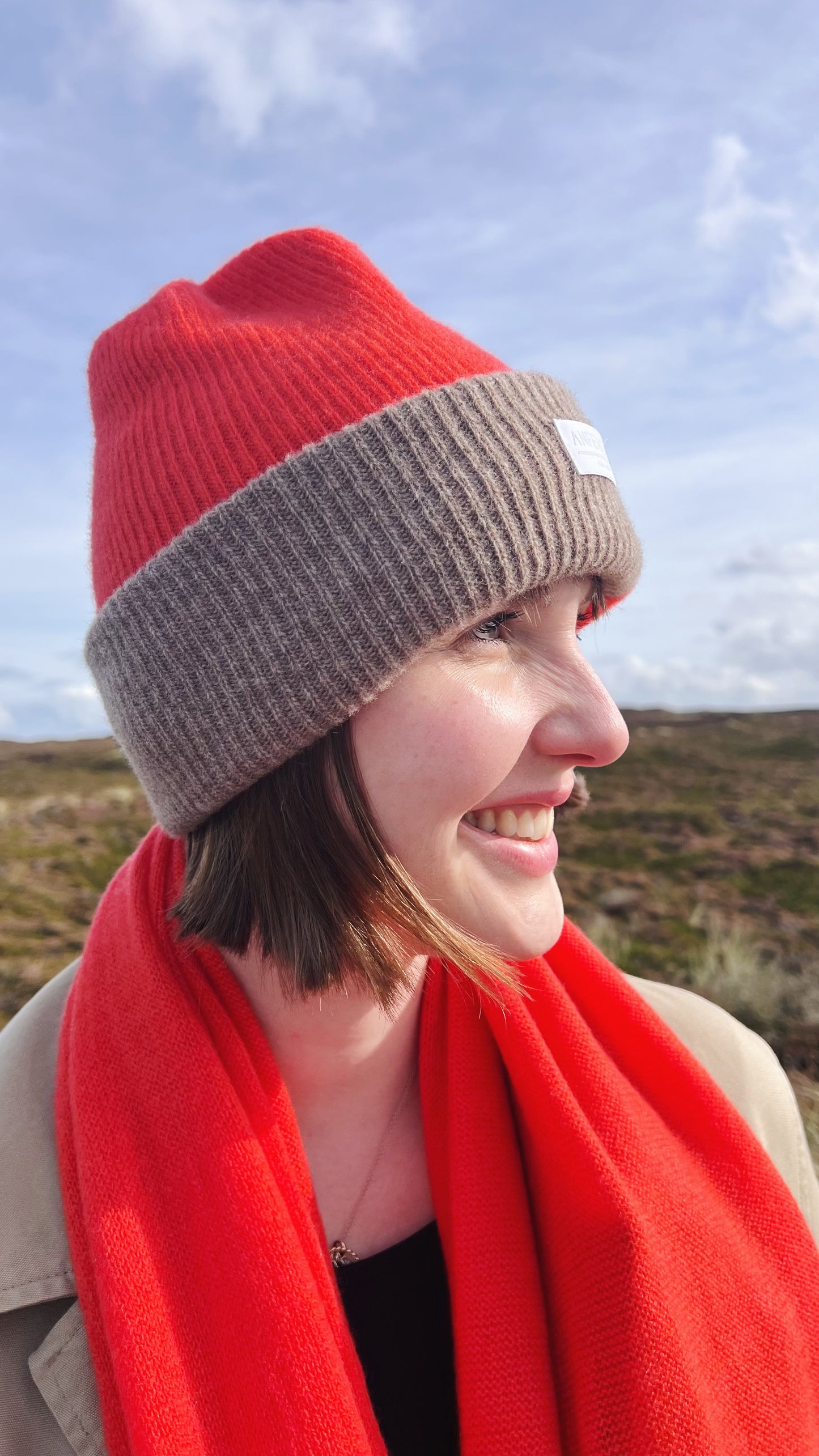 Colour Block Beanie
