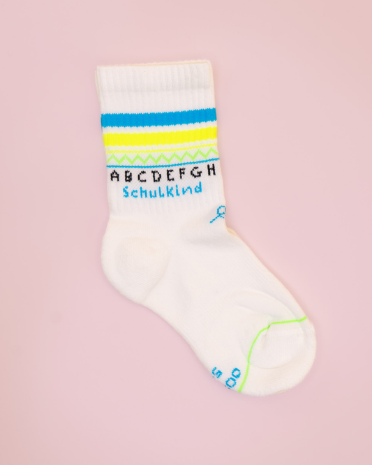 Schulkind NEON Lemon Ooley Kindersocken