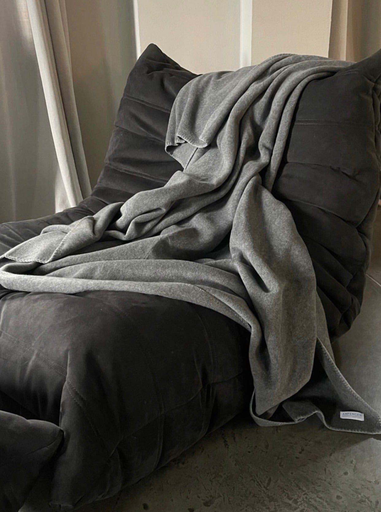 Fleecedecke B2B - Dunkelgrau
