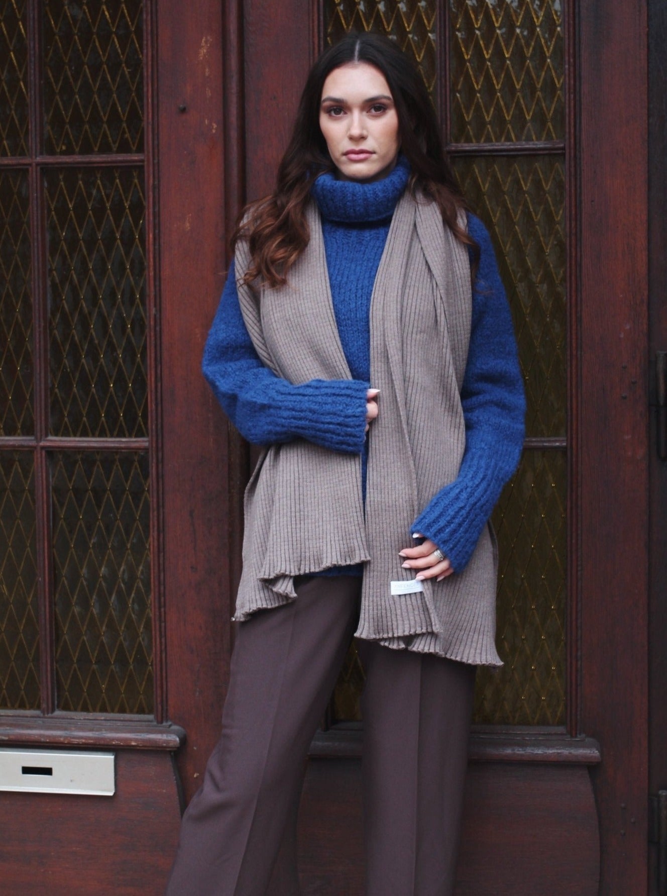 Rippenschal B2B - Cappuccino - Front