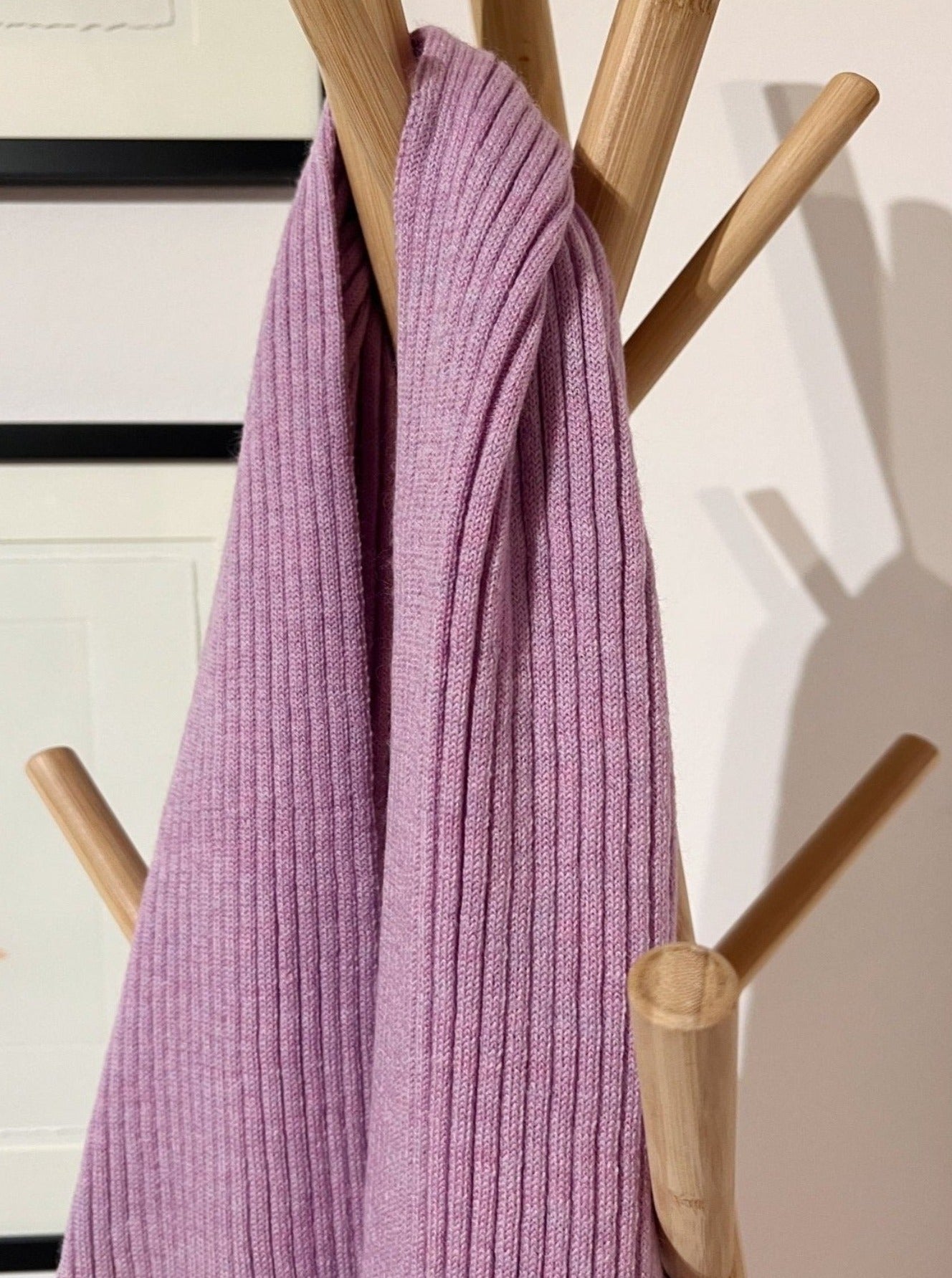 Rippenschal B2B - Dunkelrosa - Nahaufnahme