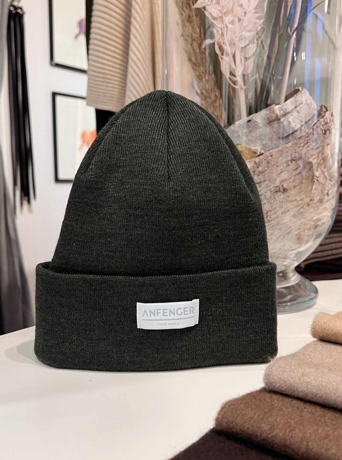 Beanie - Grün - Front