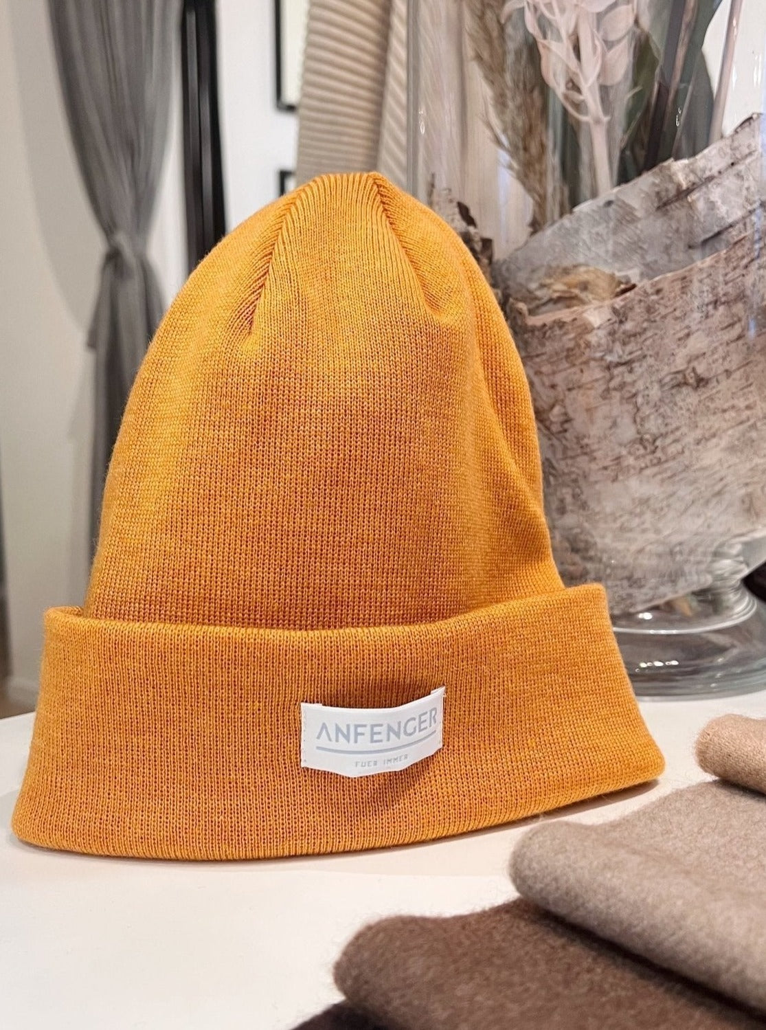 Beanie - Mandarine - Front