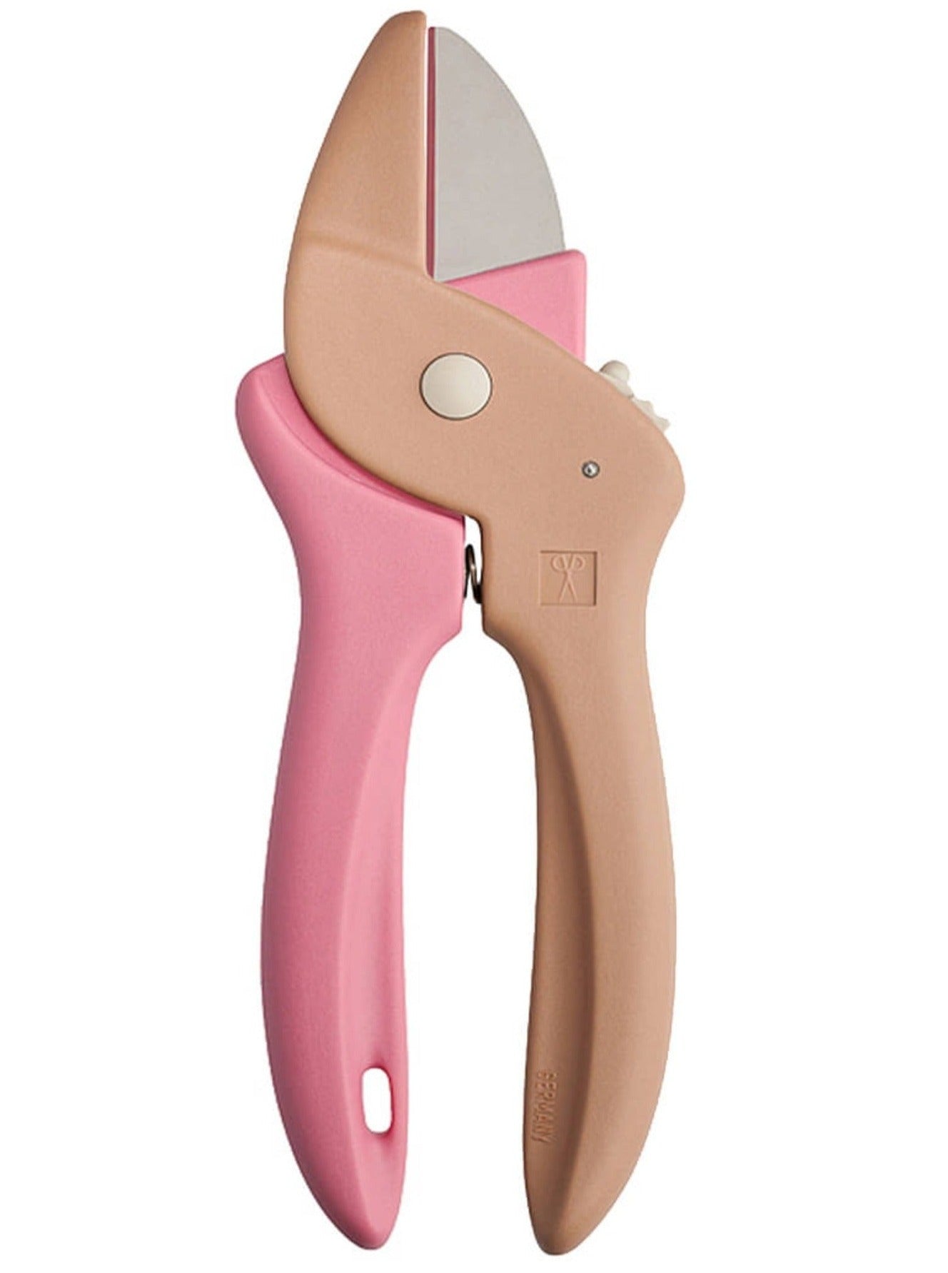 Blumenschere - Beige/Rosa - Front