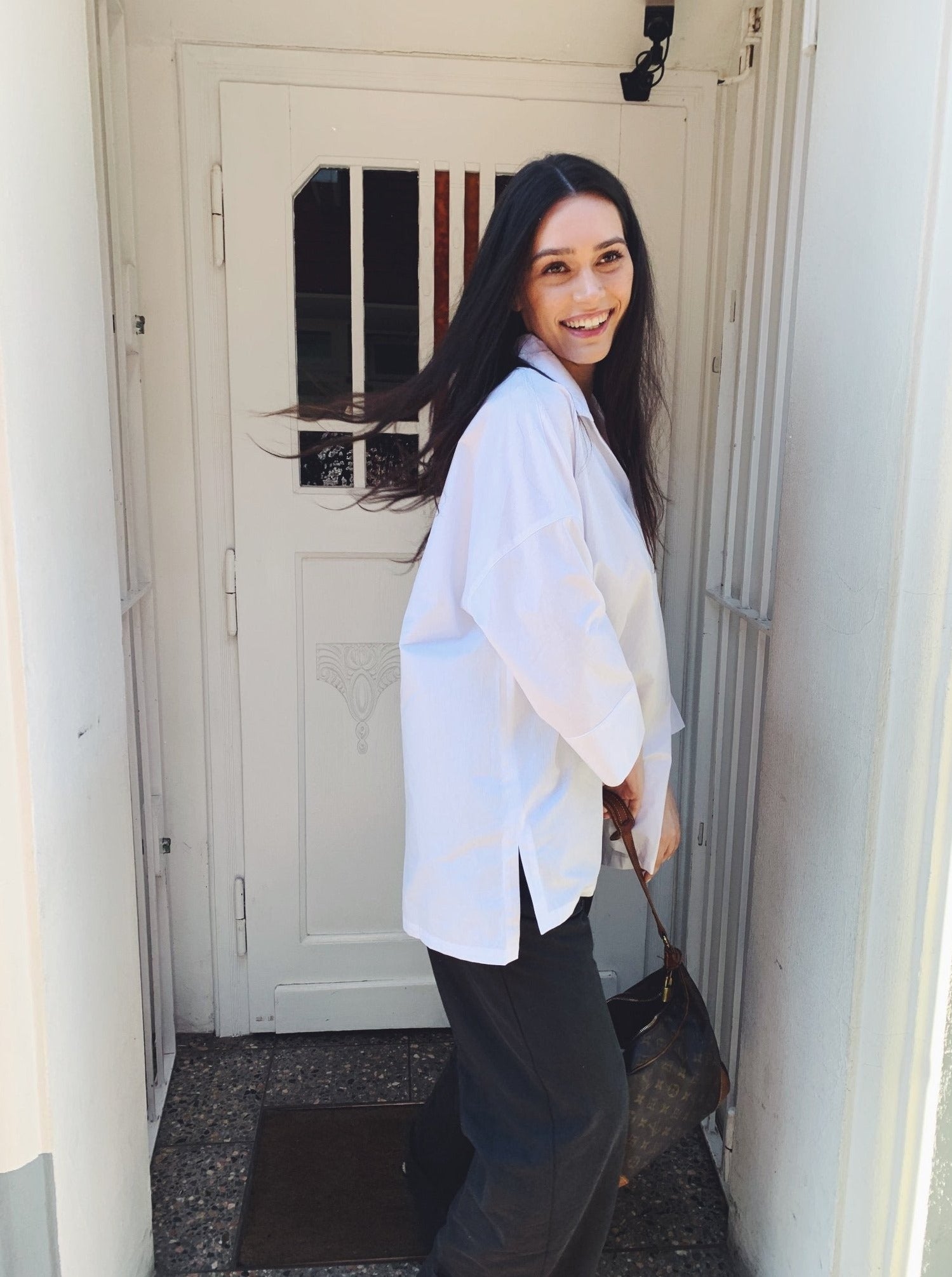 Bluse aus 100% Baumwolle - Seite