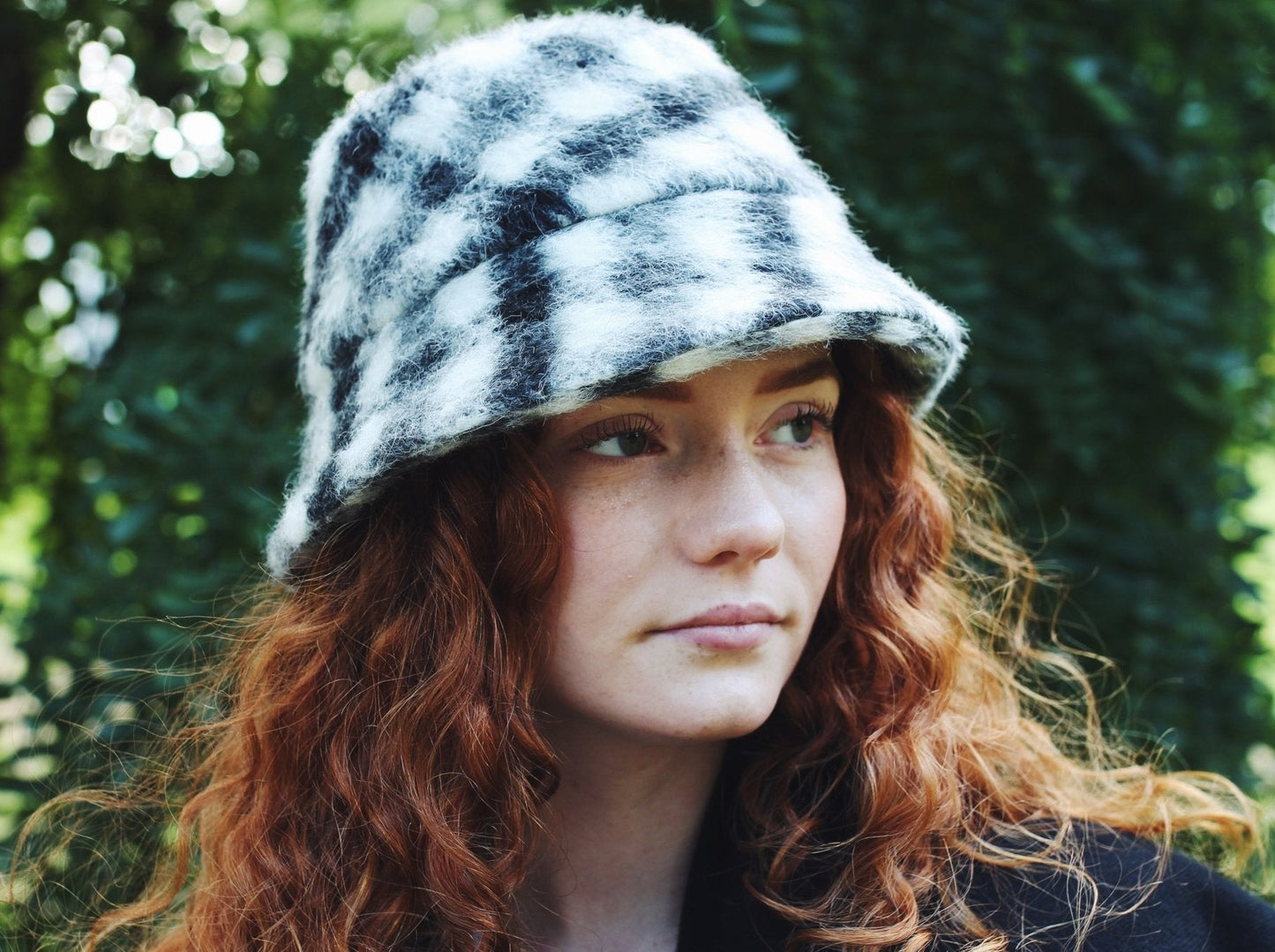 Bucket Hat - Karo - Seite