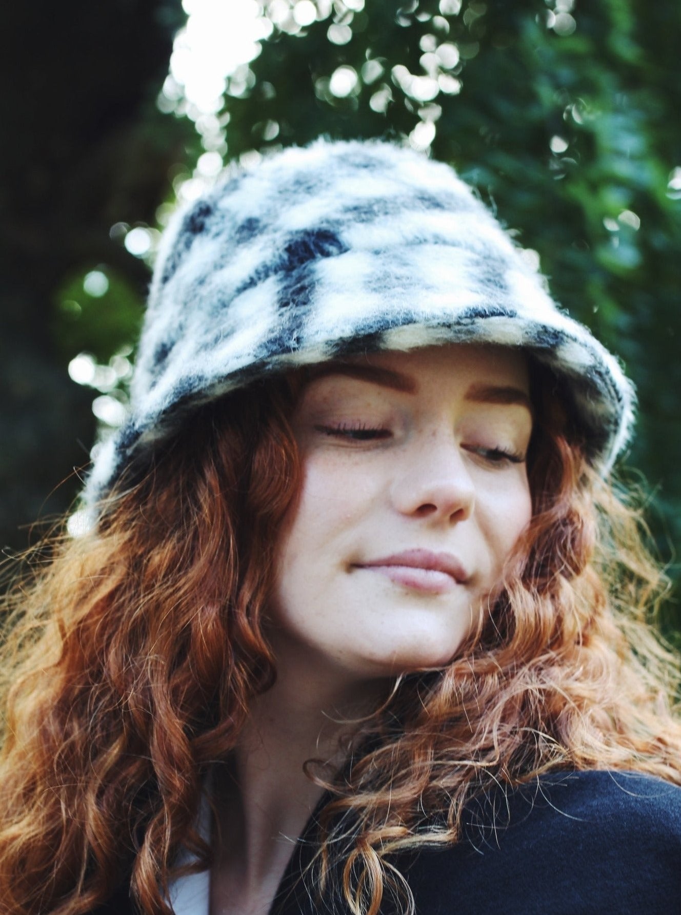 Bucket Hat - Karo - Seite