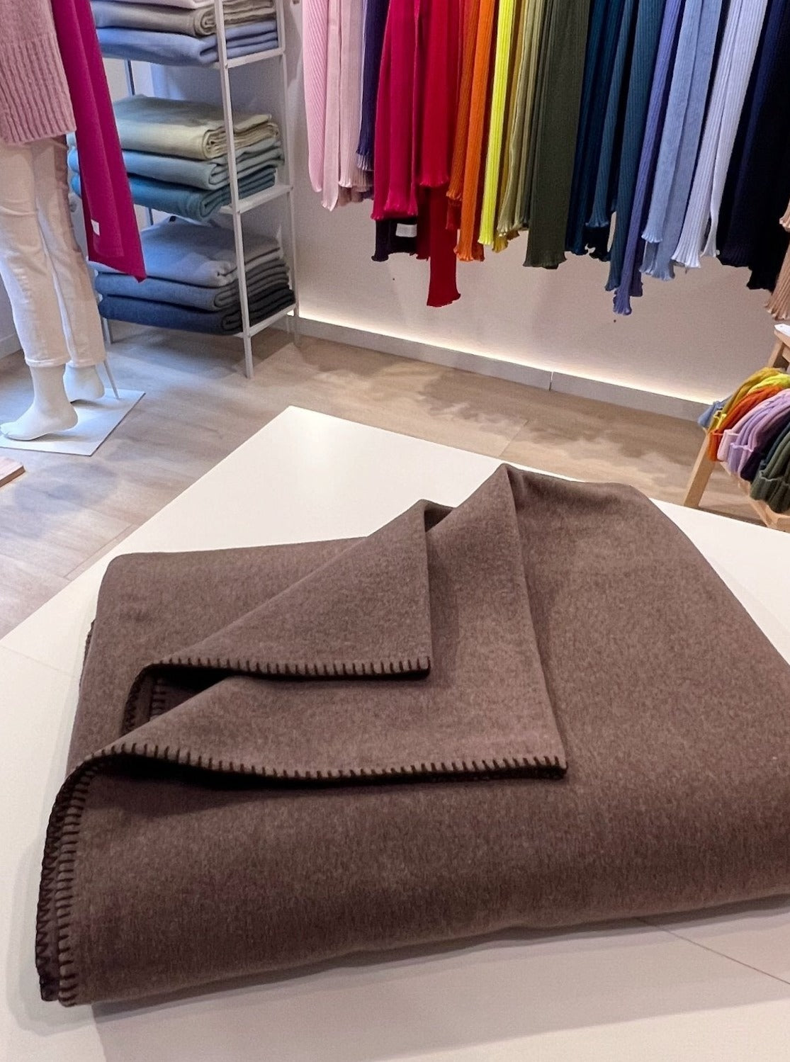 Fleecedecke B2B - Dunkelbraun