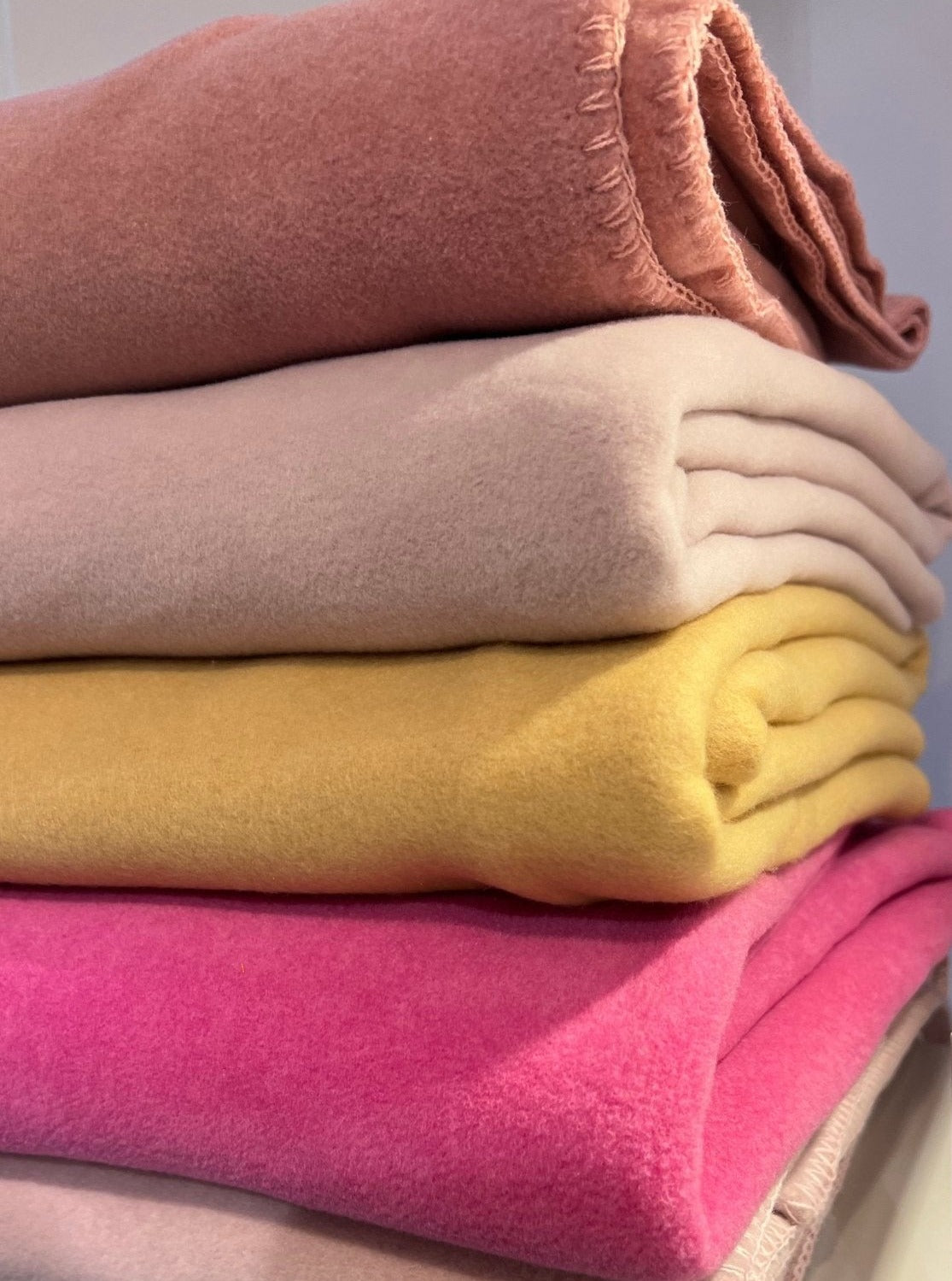 Fleecedecke B2B - Gelb