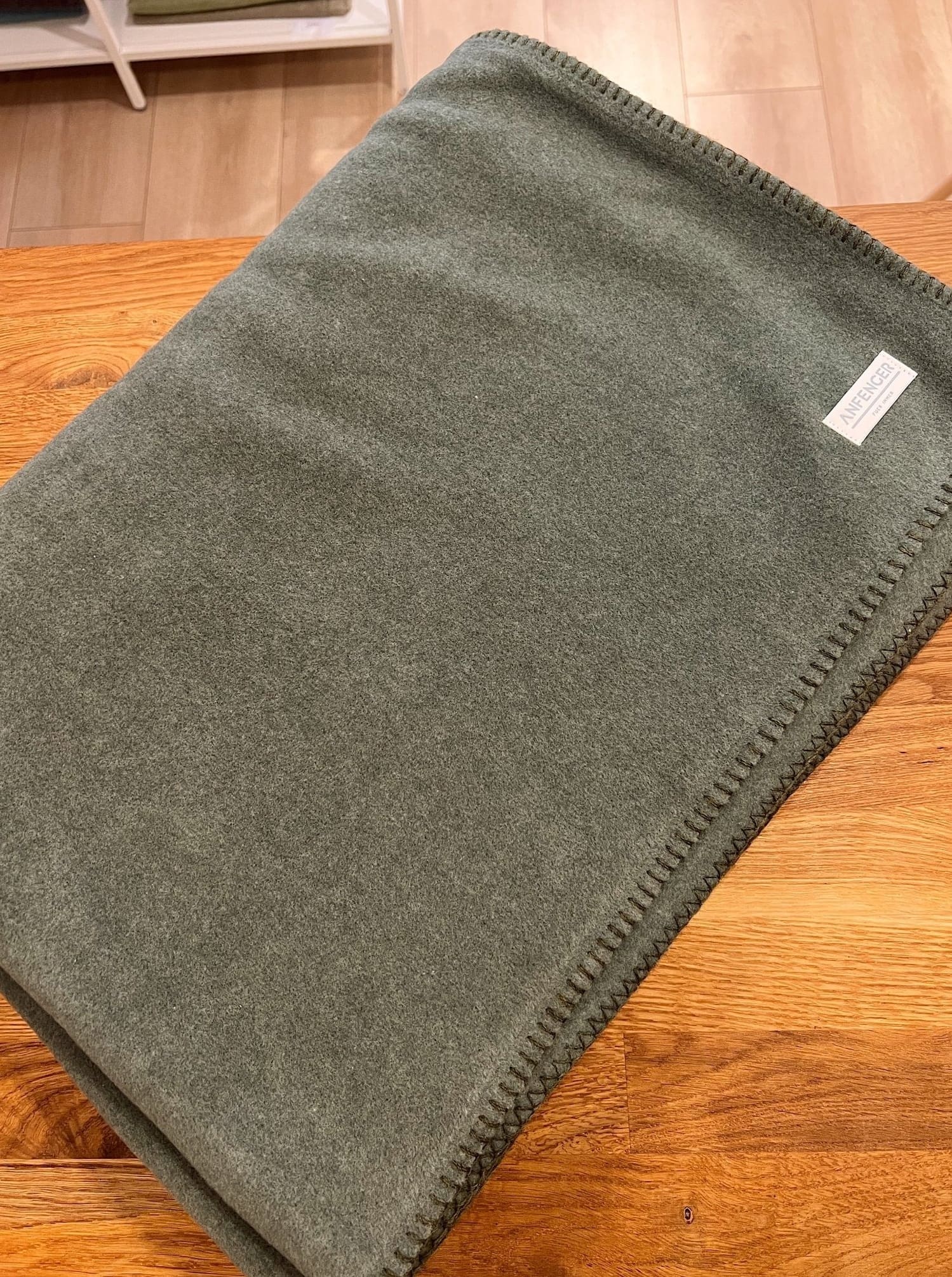 Fleecedecke B2B - Grün