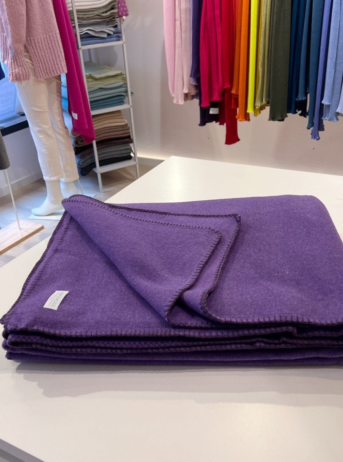 Fleecedecke B2B - Lila