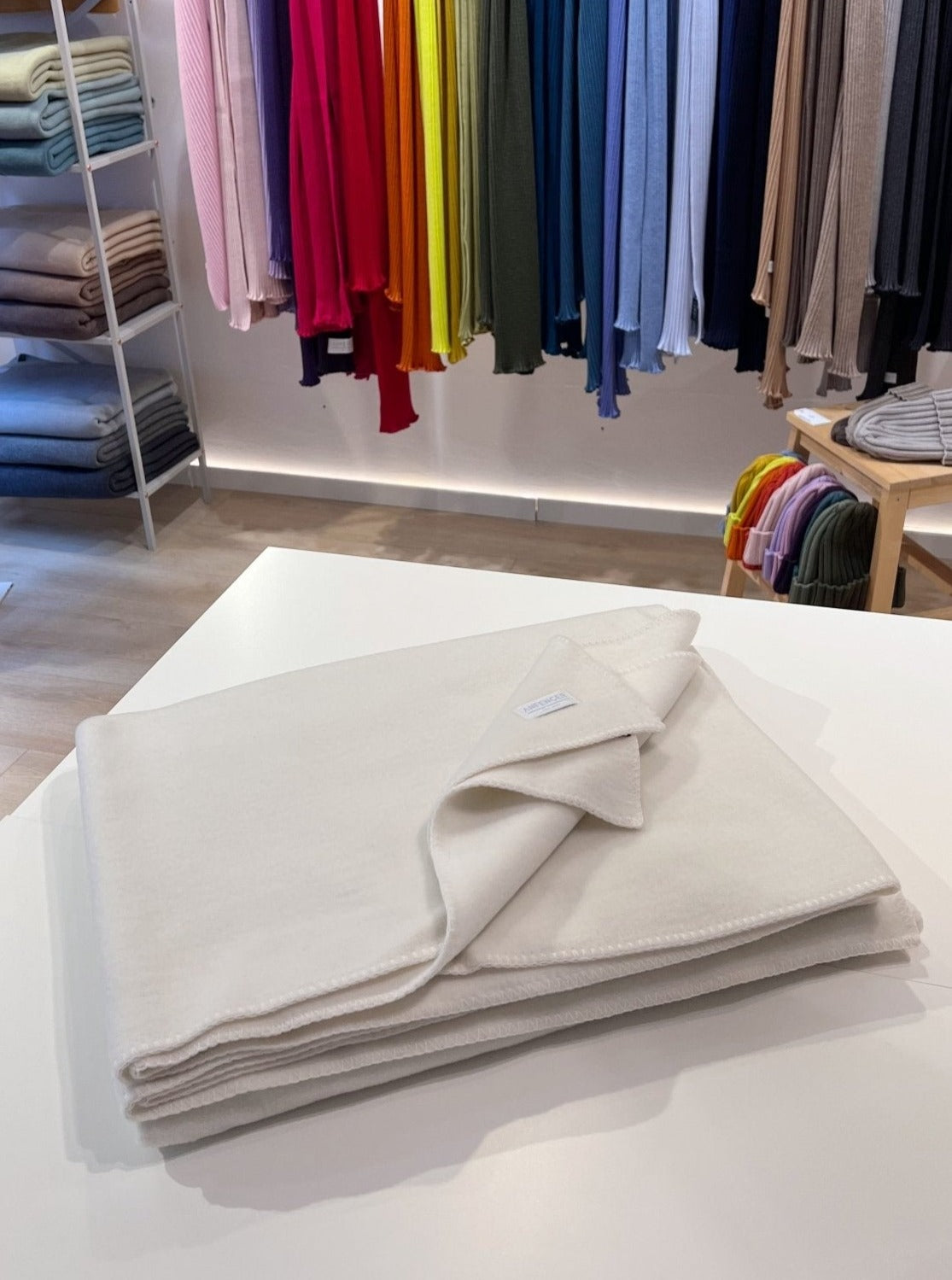 Fleecedecke B2B - Weiß