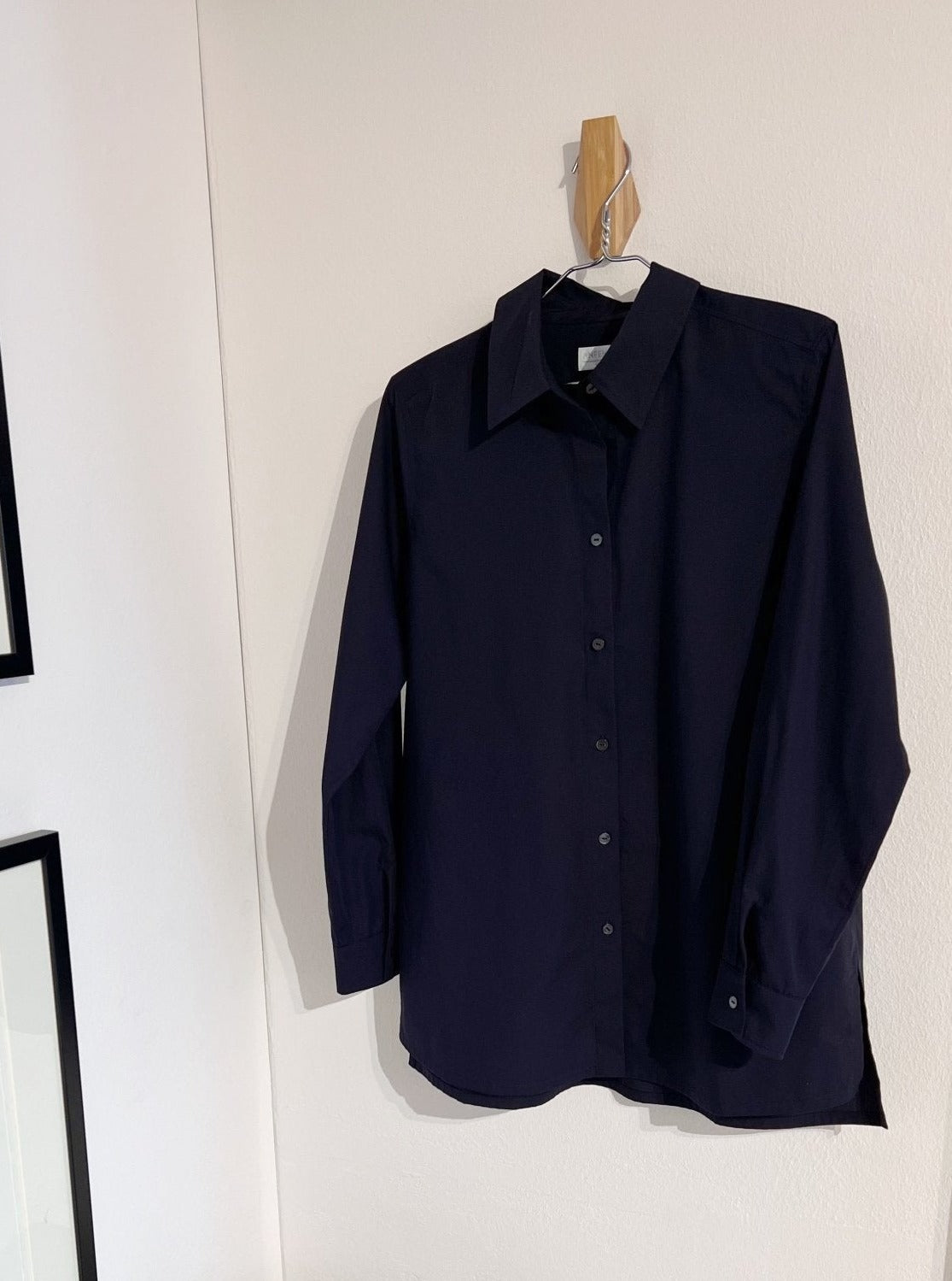 Hemdbluse - Dunkelblau - Front