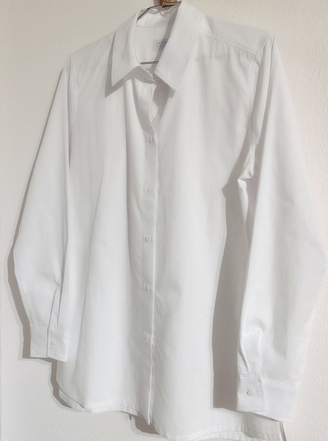 Hemdbluse - Weiß - Front