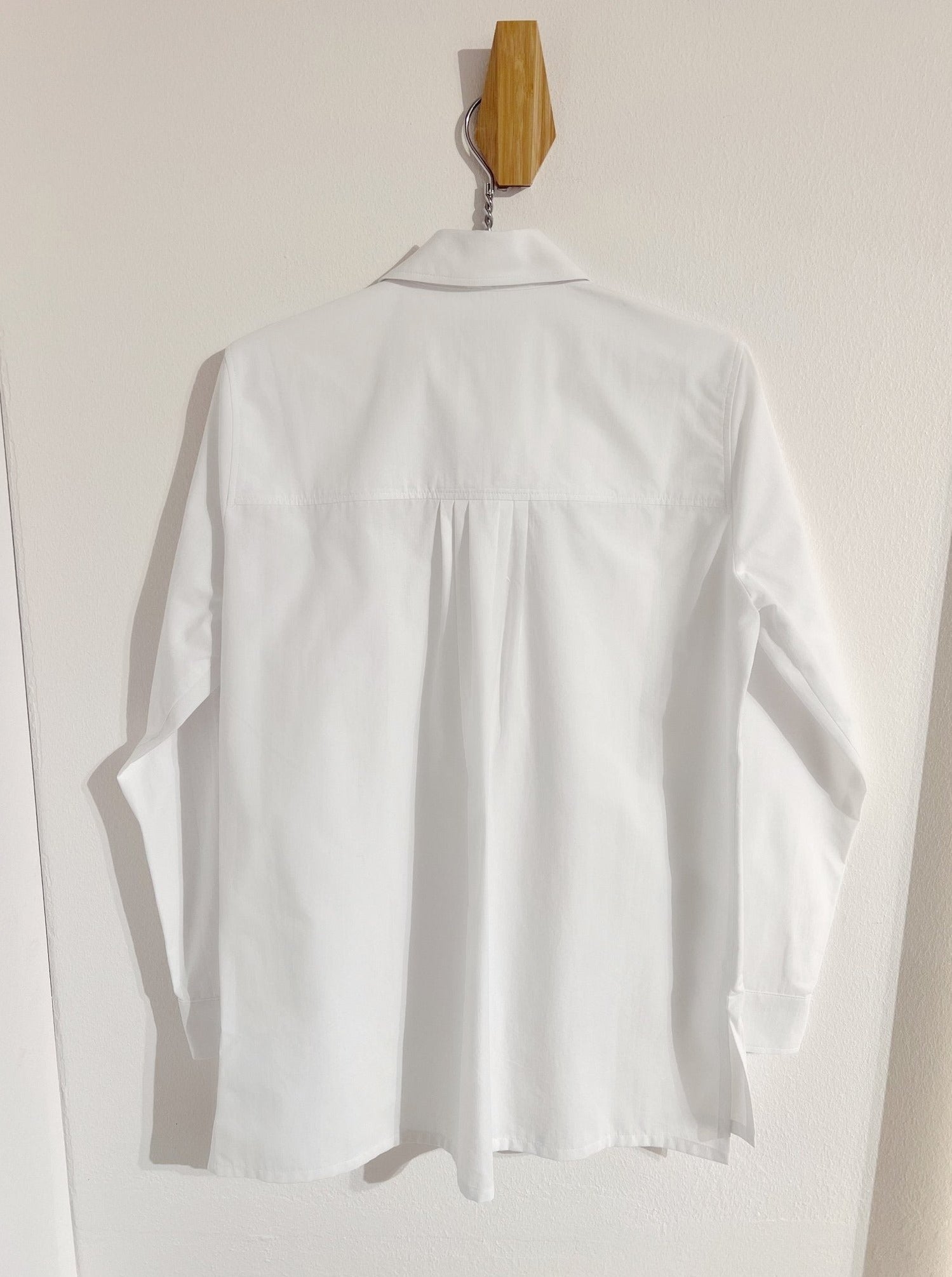 Hemdbluse - Weiß - Rückseite