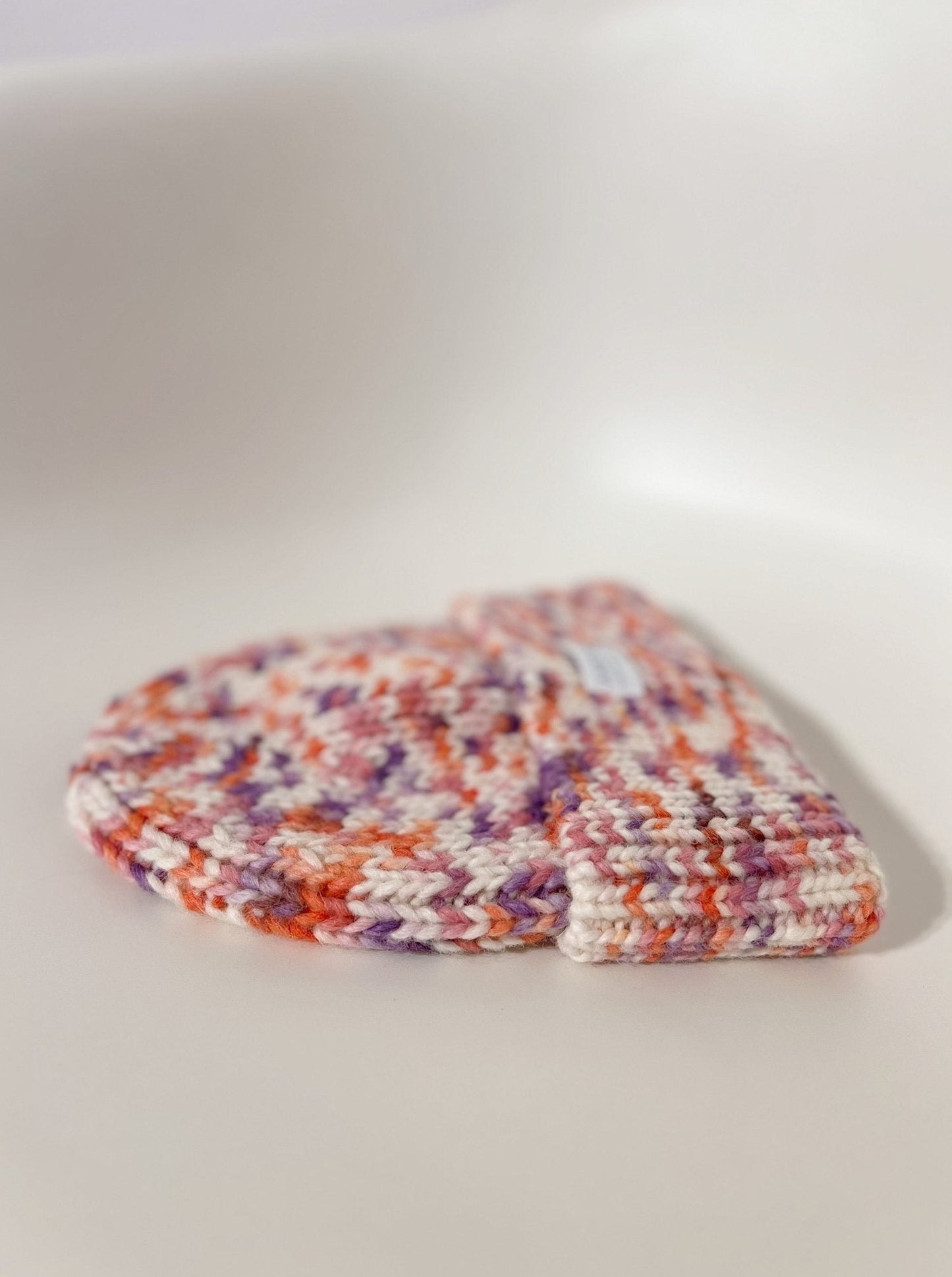 Konfetti Mütze - Rosa/Beige/Lila/Orange - Seite