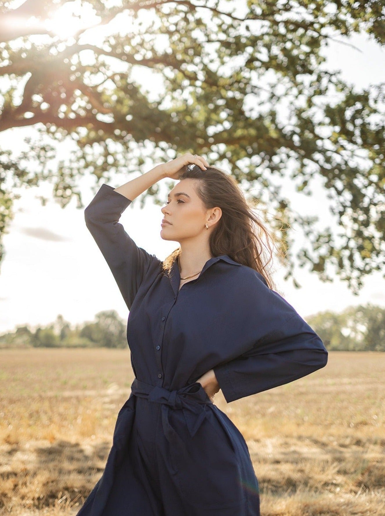 Overall - Blau - Nahaufnahme