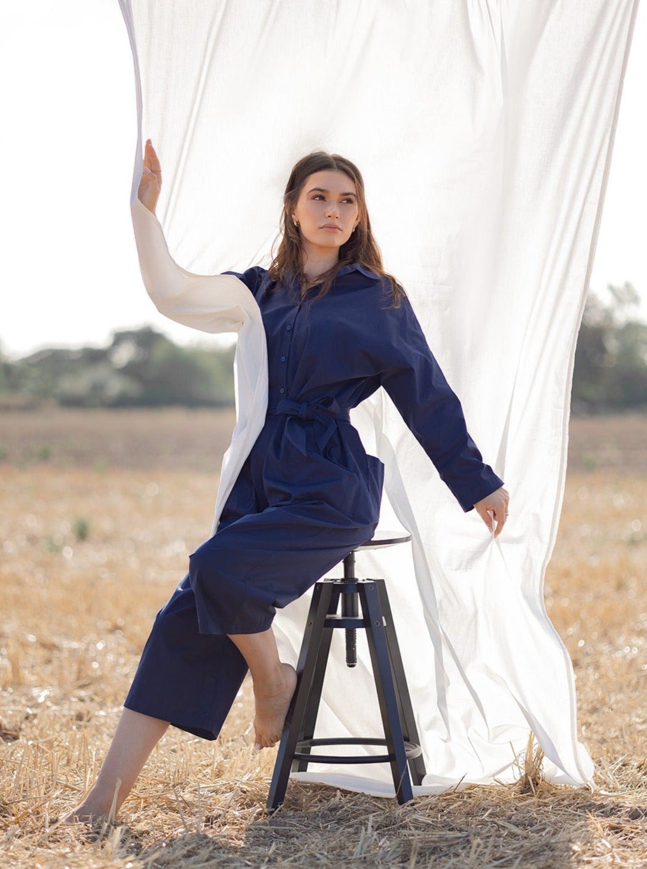 Overall - Blau - Front