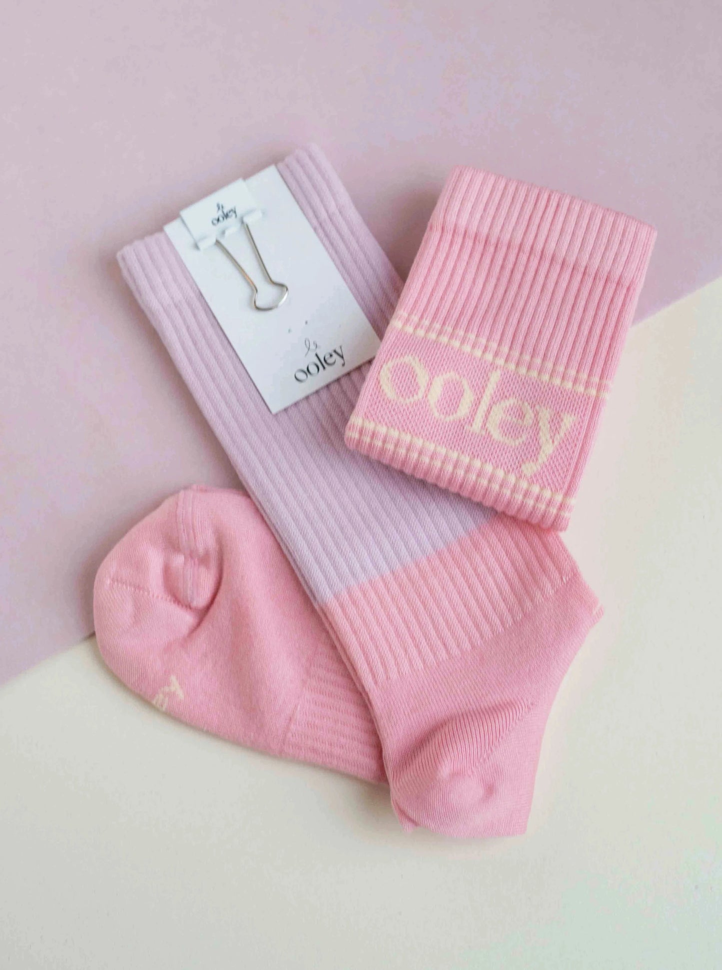 Pastel Socken - Rose