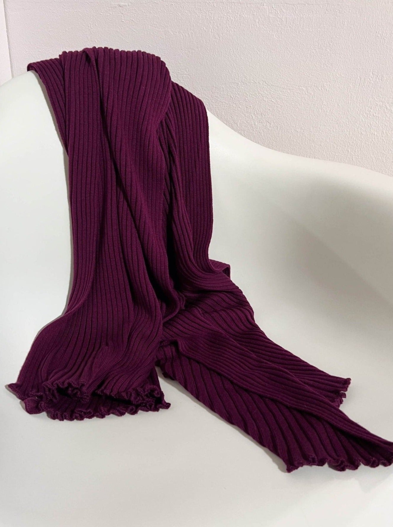 Rippenschal B2B - Aubergine - Front