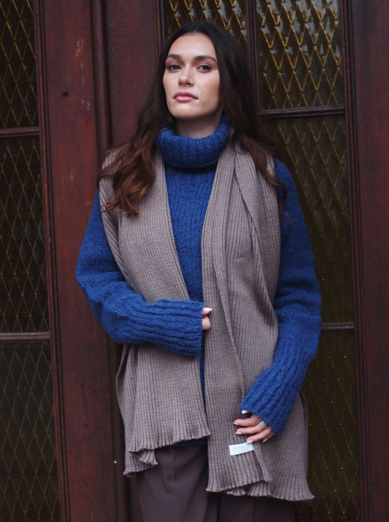 Rippenschal B2B - Cappuccino - Front