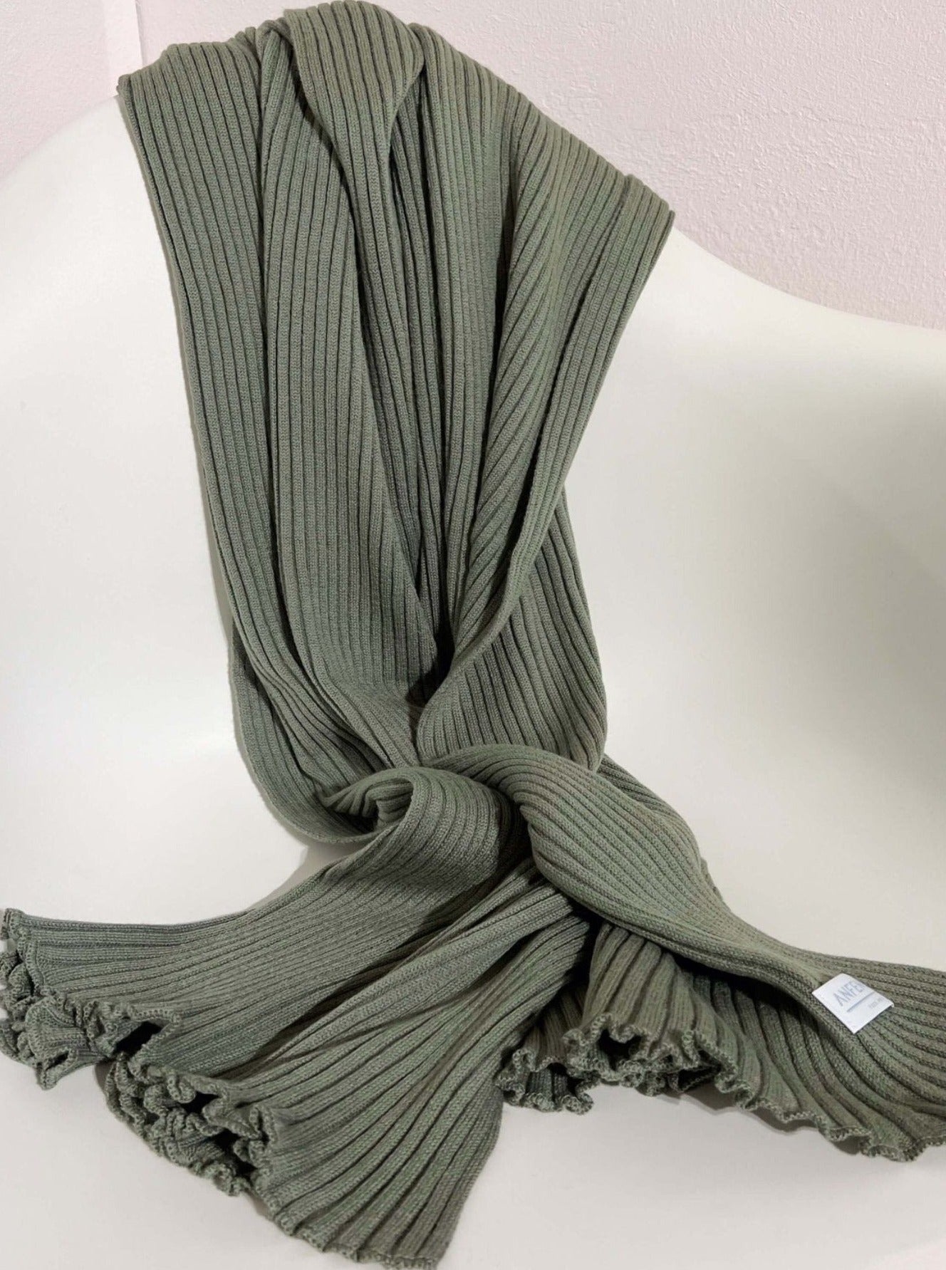 Rippenschal B2B - Salbei - Front