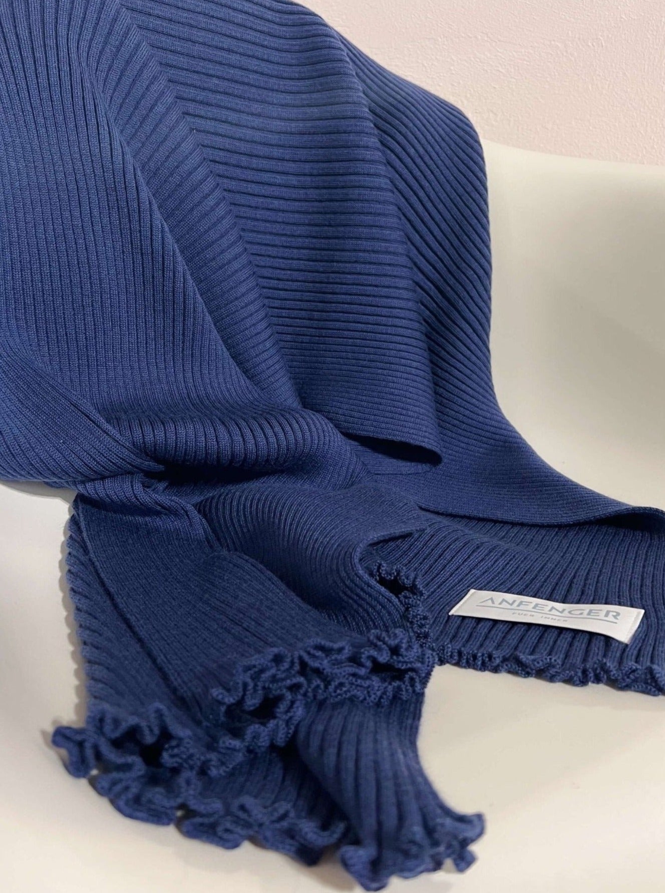 Rippenschal B2B - Tintenblau - Front