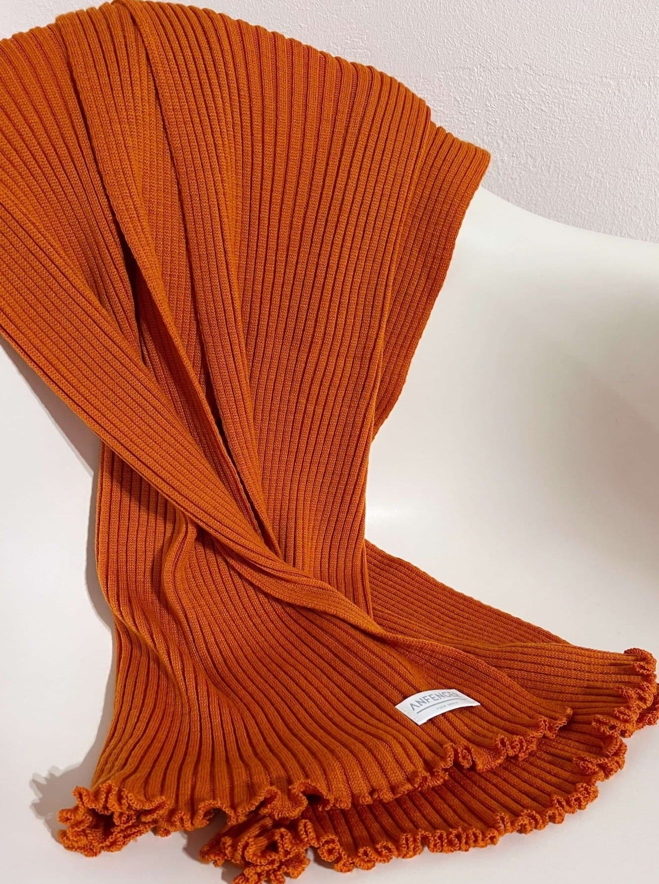 Rippenschal - Orange - Front