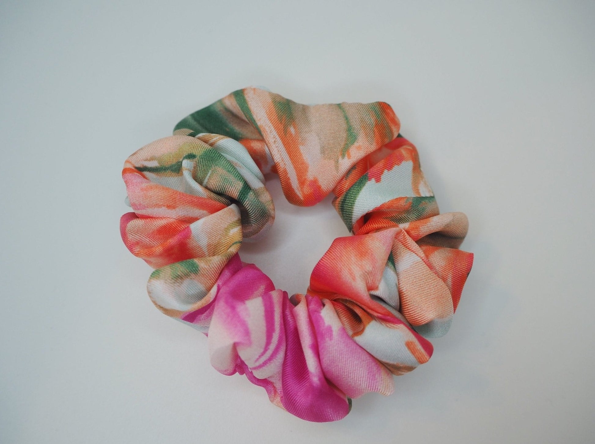 Seiden Scrunchie - Mini - Frühling