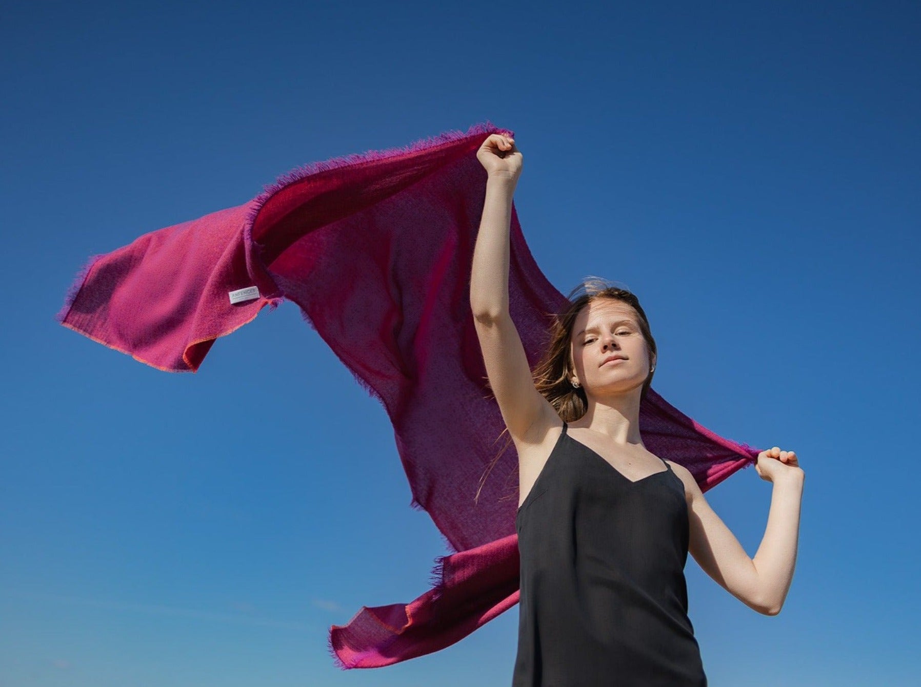 Slipdress Schwarz - Nahaufnahme