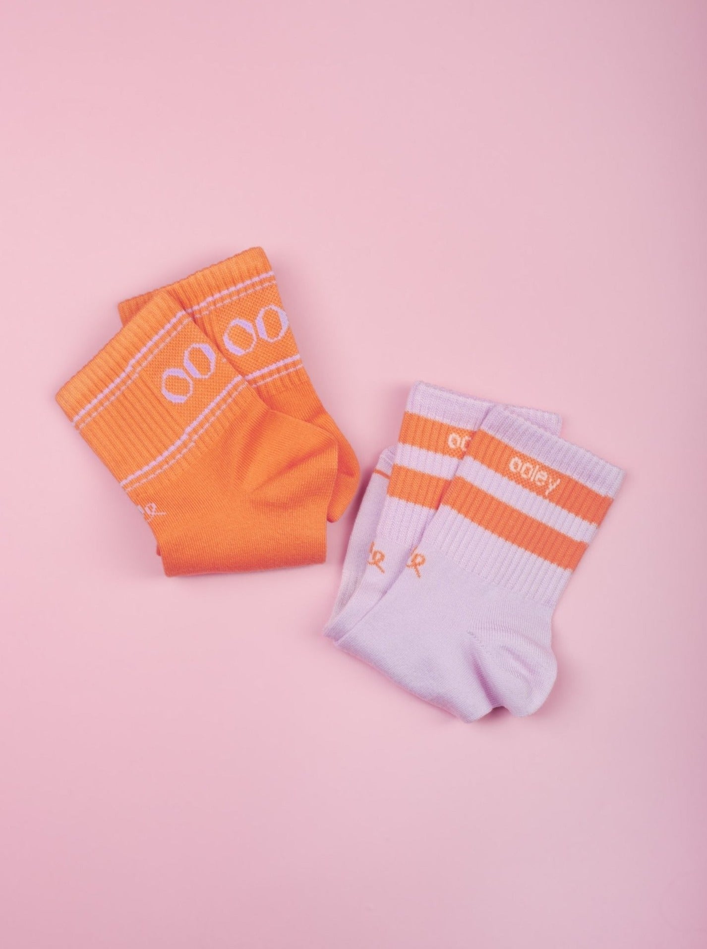 Socken - MIDI Pastel 2 Pack - Peach Strawberry