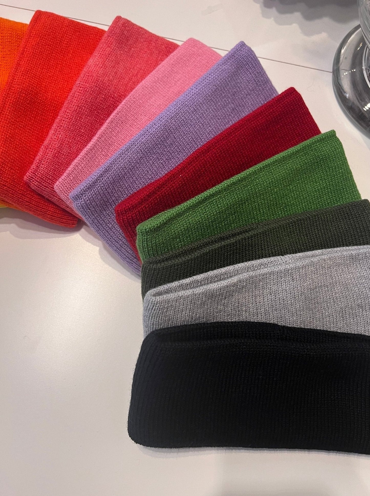 Stirnband B2B - alle Farben von Stirnbändern - Nahaufnahme