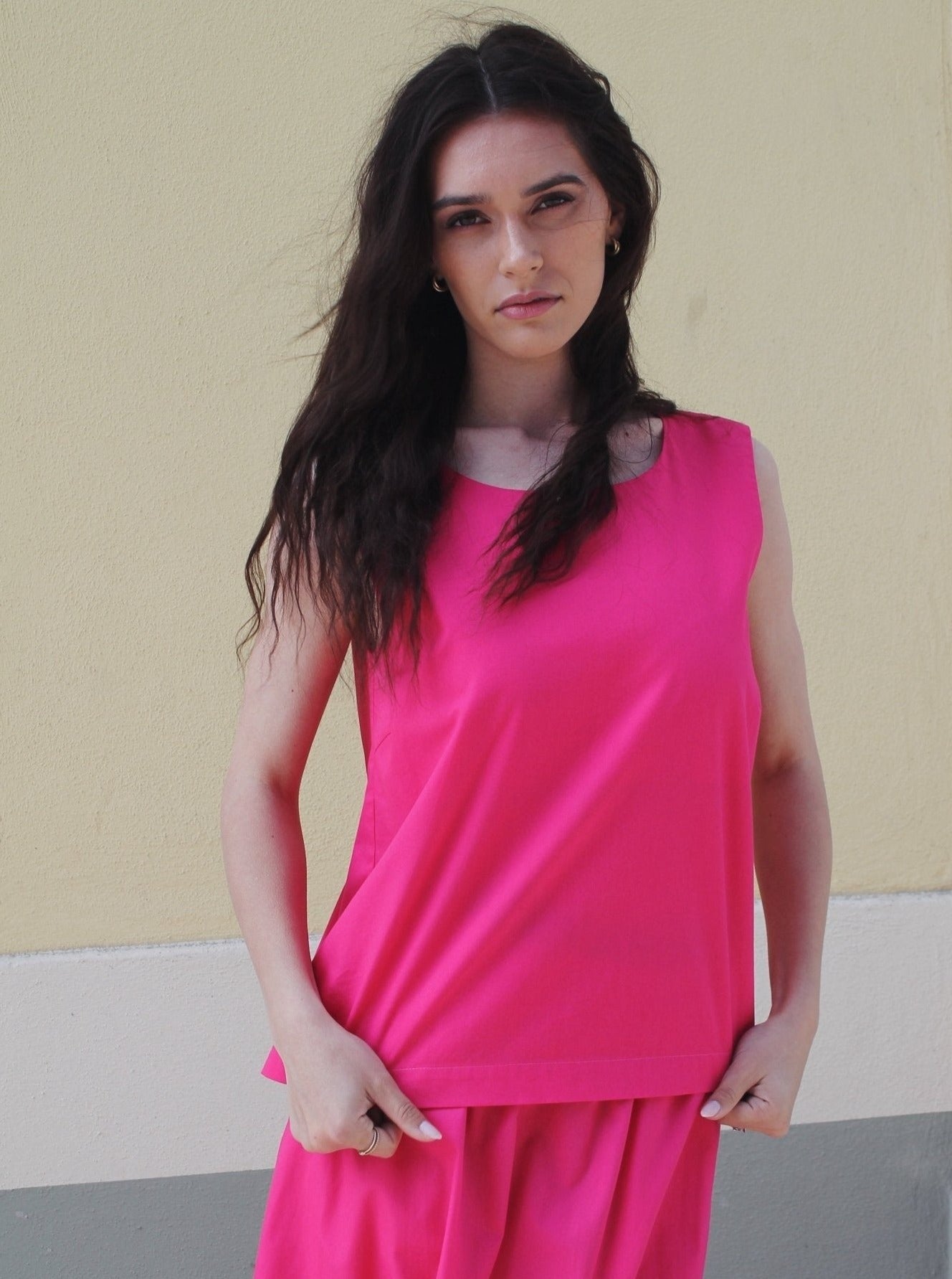 Top - Pink - Front