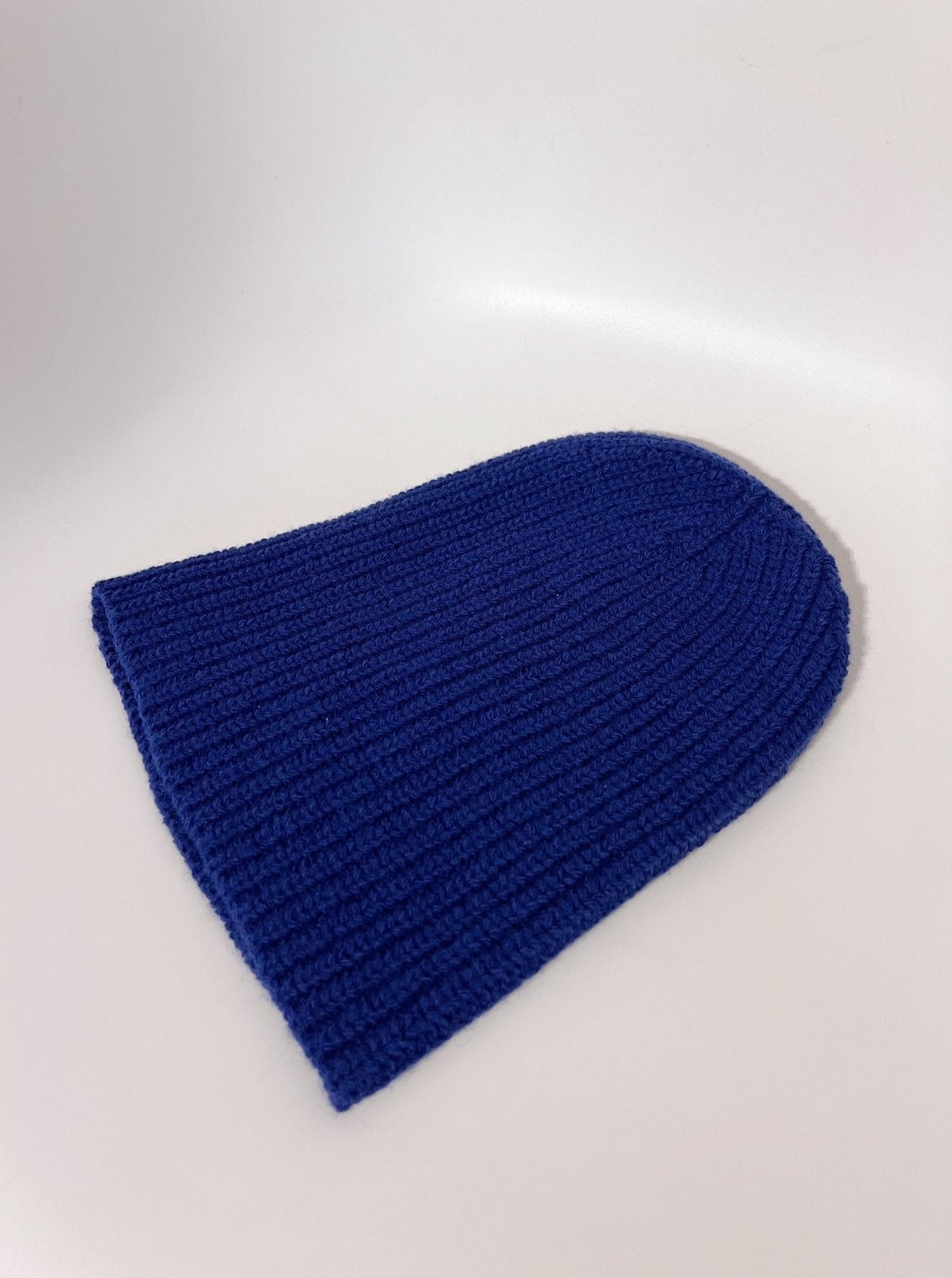 Wollbeanie - Blau