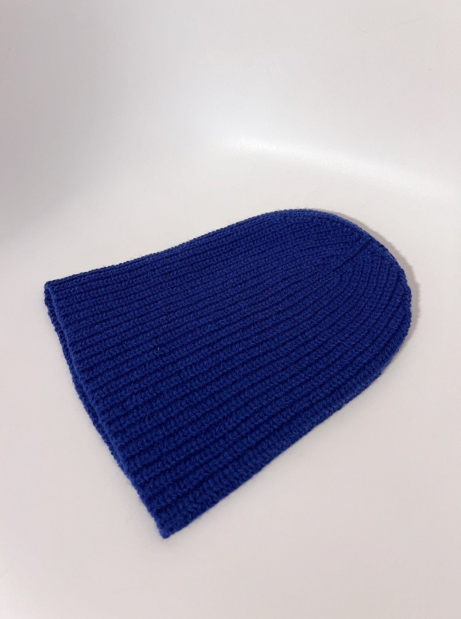 Wollbeanie - Blau