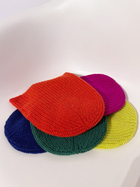 Wollbeanie -einfarbige Beanies