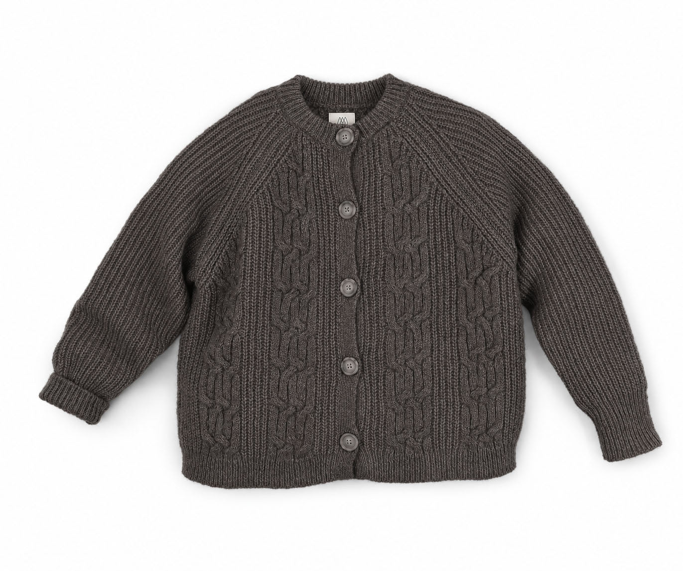 Cardigan mit Flechtdetails aus Alpaka | Damen – Halfen