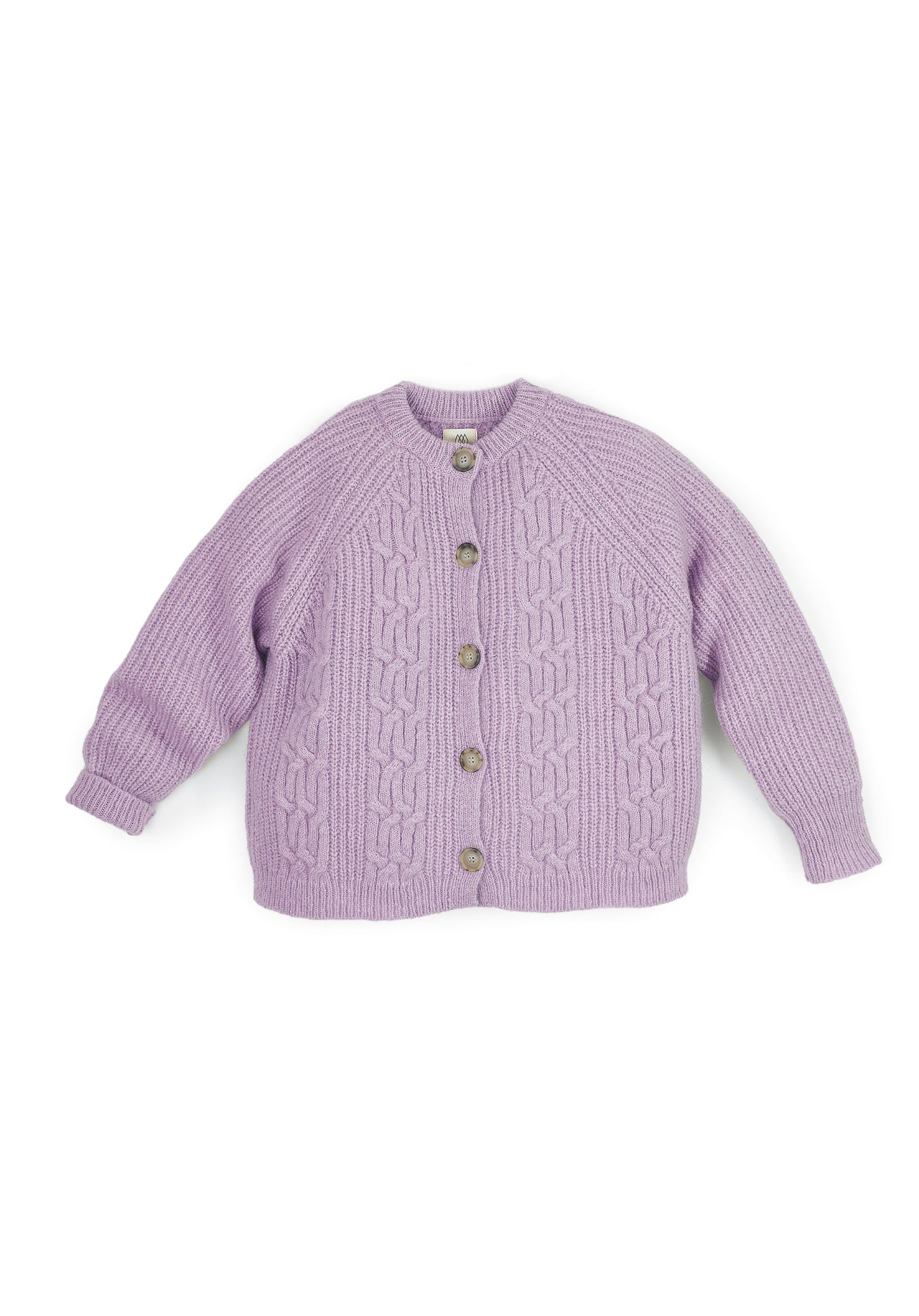 Cardigan mit Flechtdetails aus Alpaka | Damen – Halfen