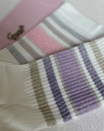 Sporty Glitter Ooley Socken