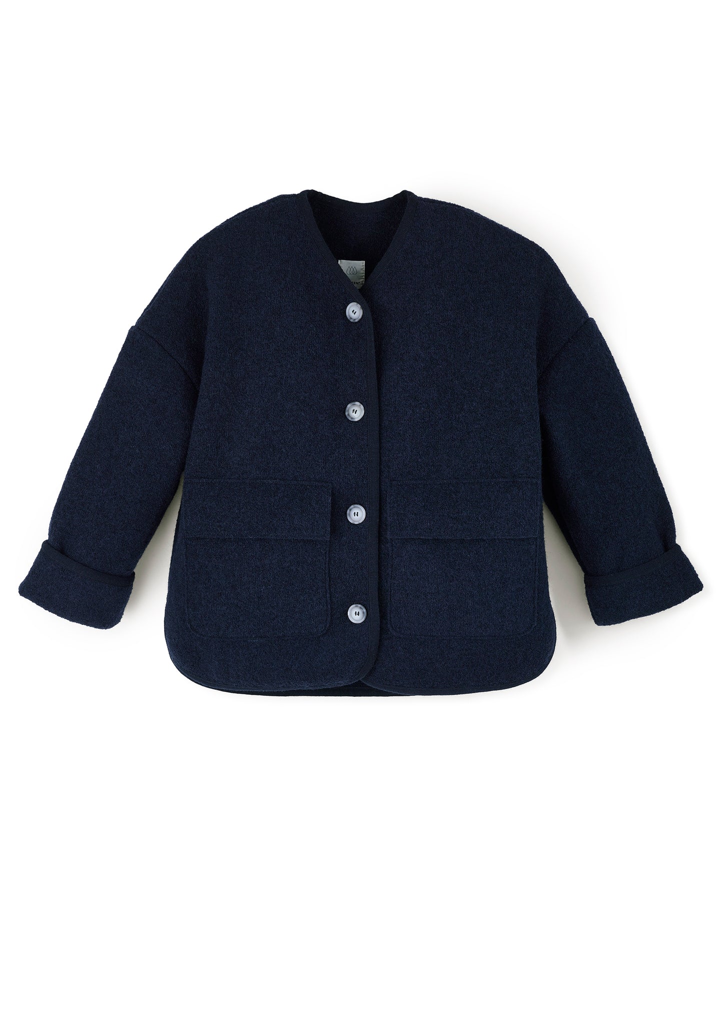 Oversize-Jacke aus Wollwalk | Damen – Halfen