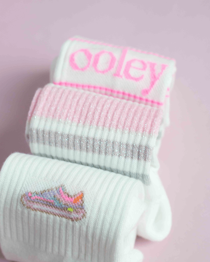 Sporty Glitter Ooley Socken