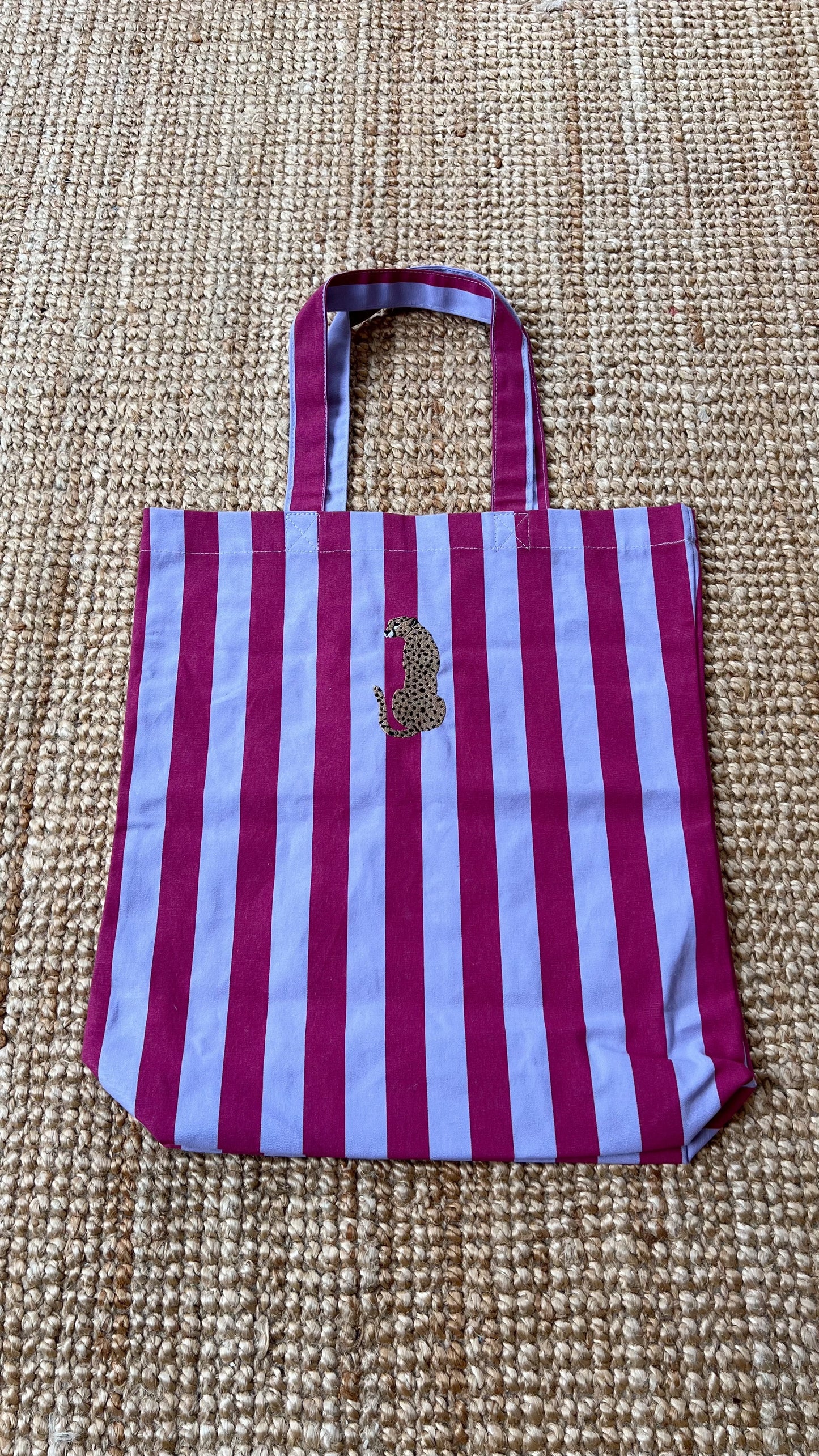 Bestickte Tasche aus Baumwolle