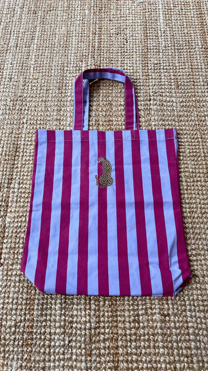 Bestickte Tasche aus Baumwolle