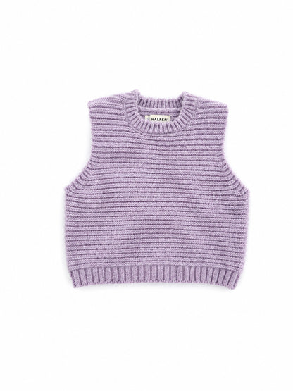 Strick-Pullunder aus Alpaka | Damen – Halfen