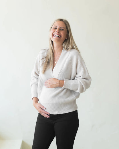 Halfen V-Neck Sweater Cashmere